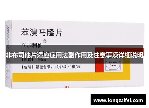 非布司他片适应症用法副作用及注意事项详细说明